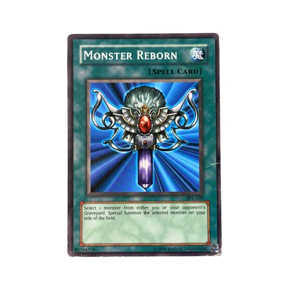 Yu-Gi-Oh! Trading Card Monster Reborn SYE-029 1st‎ Edition Normal Spell Card